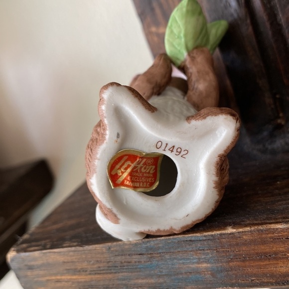 LEFTON bunny and with caterpillar on leaf Easter decoration rabbit spring - Picture 9 of 14